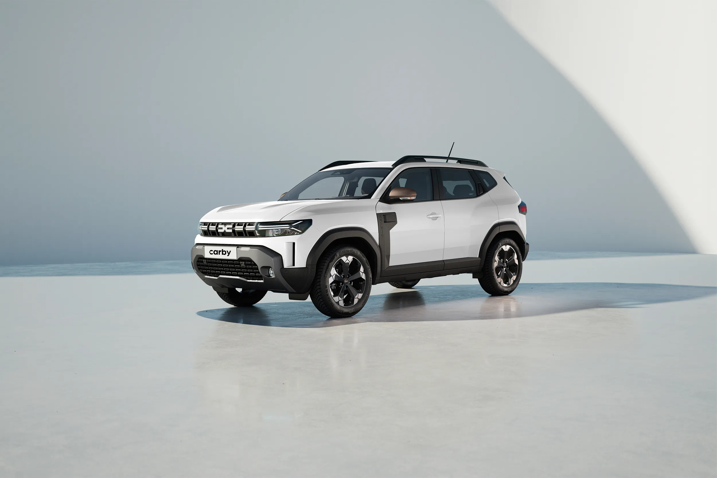 Vista lateral do Todo-o-Terreno Dacia Duster Extreme TCe 130 4x2 mild-hybrid