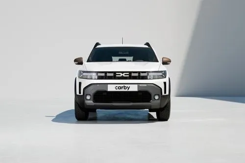 Vista da frente do Todo-o-Terreno Dacia Duster Extreme TCe 130 4x2 mild-hybrid